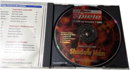 Computer Bild Spiele Ausgabe 7/2002 Shadow Man