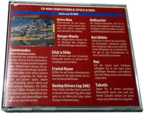 Computer Bild Spiele Ausgabe 8/2002 Commandos Hinter Feindlichen Linien  PC CDROM