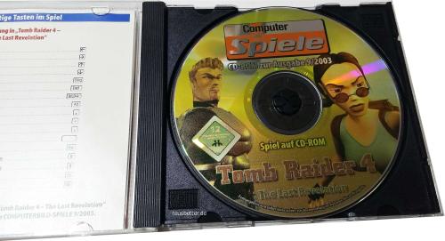 Tomb Raider 4 The Last Revelation Computer Bild Spiele Ausgabe 9/2003 PC CDROM