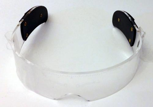 Cyber LED Visior Goggles Brille Endzeit LED Visor Brille