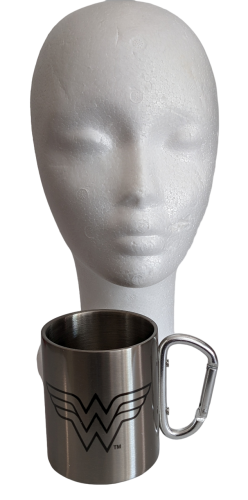 DC Wonder Woman Kaffee oder Tee Pott Edelstahl mit Karabiner