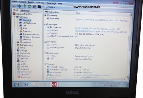 DELL Latitude D410 Notebook Intel Pentium M 740 - 15.4 Zoll