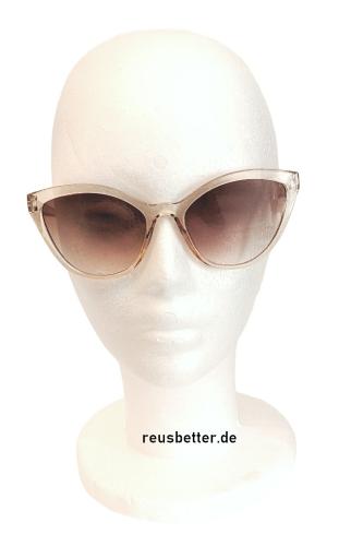 Sonnenbrille Damen Vintage Cat Eye 50 Teens 2 Farben Auswahl