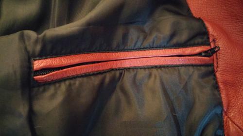 Exclusive Damen Echt Lederjacke Vintage Lederjacke in Rot