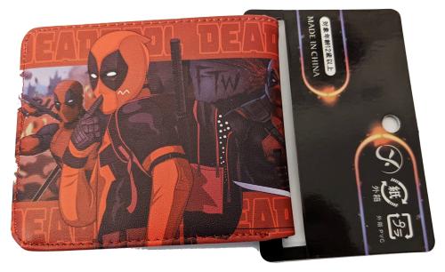 Deadpool Motiv Geldbörse Unisex Kunstleder Portemonnaie