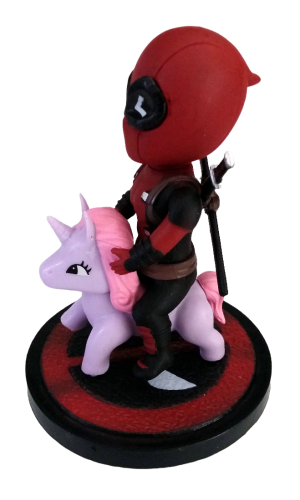 Deadpool Unicon Sammel Figur Deadpool Mini EGG Attack Serie