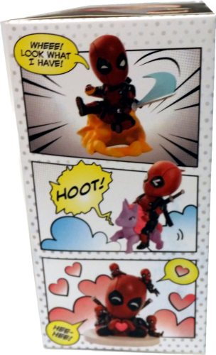 Deadpool Unicon Sammel Figur Deadpool Mini EGG Attack Serie