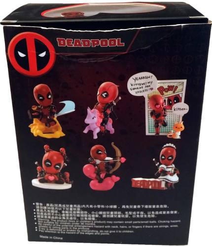Deadpool Unicon Sammel Figur Deadpool Mini EGG Attack Serie