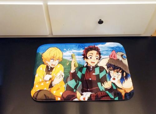Demon Slayer Anime Motiv Fußmatte Türmatte Bettvorleger