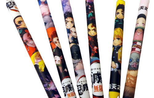 Demon Slayer All Stars Fine Liner - Gel Liner Set 6 Stück Set Kimetsu no Yaiba