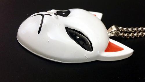 Demon Slayer Sabito Maske Halskette Cosplay Motiv Kette