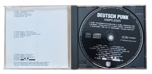 Deutsch Punk Kampflieder 1982 - 1986 Slime Toxoplasma  CD