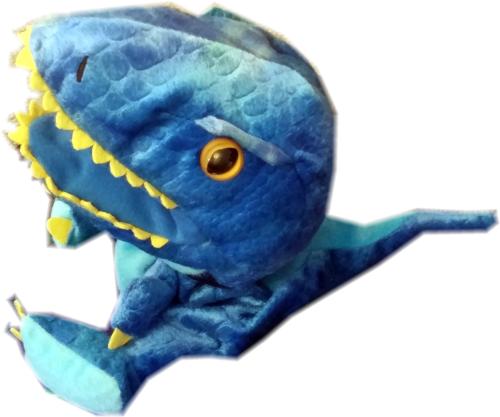 Handspielpuppe Tyranosaurus Rex Handpuppe mit Klappmaul