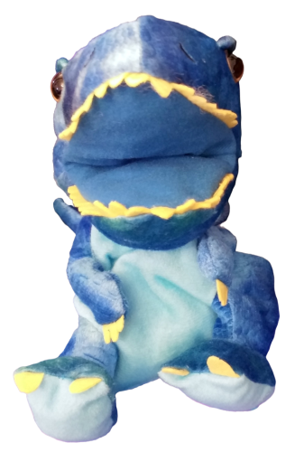 Handspielpuppe Tyranosaurus Rex Handpuppe mit Klappmaul