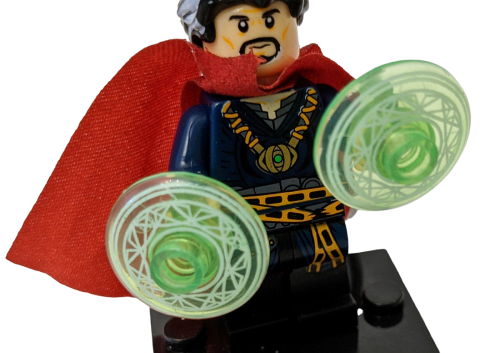 Doctor Strange Taschen - Schlüsselanhänger  LOZ Bausteine Set DIY Geschenk