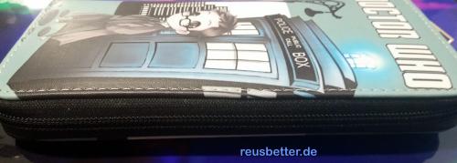 Doctor WHO Tardis -Police - Box Portemonnaie | Comic Stil | 20 cm groß