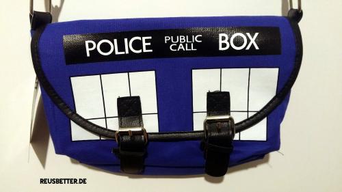 Doctor WHO Tardis - Police - Box Handtasche - Umhängetasche