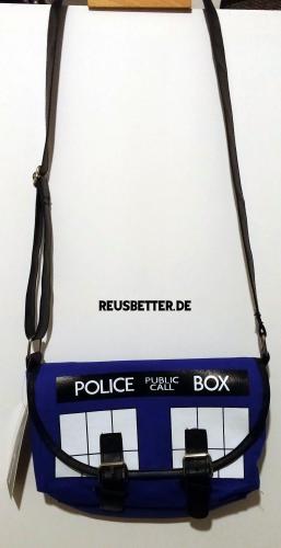 Doctor WHO Tardis - Police - Box Handtasche - Umhängetasche