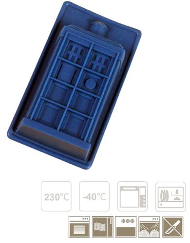 Doctor Who Tardis Police Box Riesen Eiswürfel Silikon Form