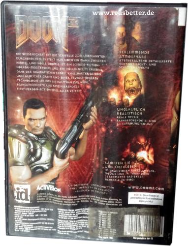 Doom 3 - uncut PC  DVD Box  Computerspiel  USK 18