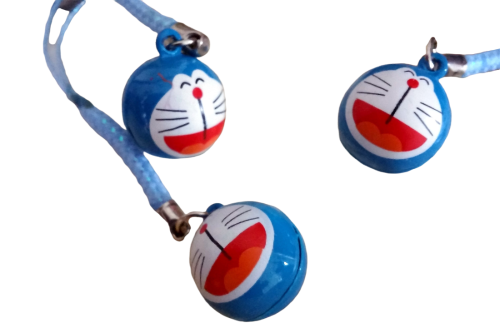 Doraemon Blau Anime Motiv Anhänger Glöckchen