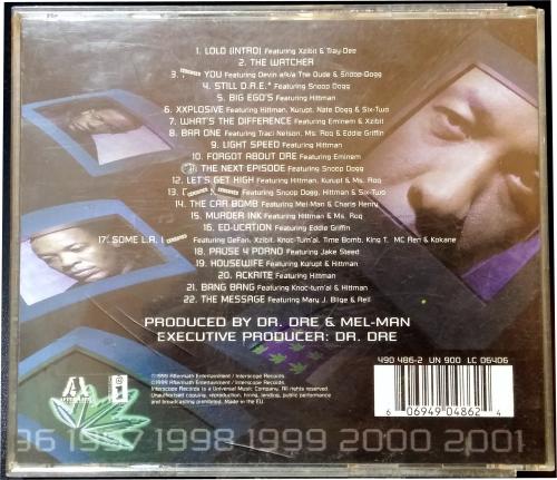 Dr. Dre ★2001★ CD Album Interscope Records★490 486-2