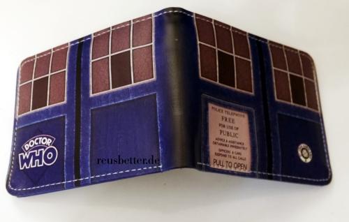 Doctor Who Tardis Police Box | Motiv Portemonnaie | Klappbar | PVC