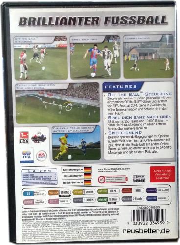 FIFA Football 2004 | Bundesliga | EA Sports | PC Game
