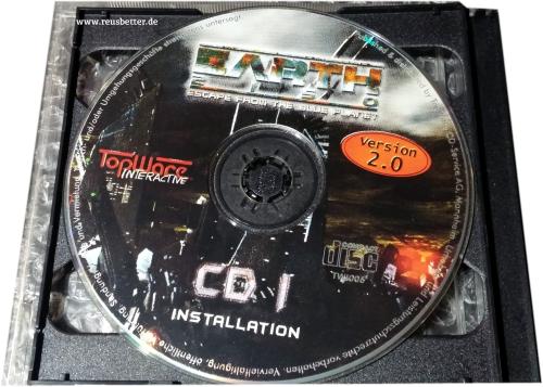 EARTH 2150  Esacape from the blue Planet  PC DVD