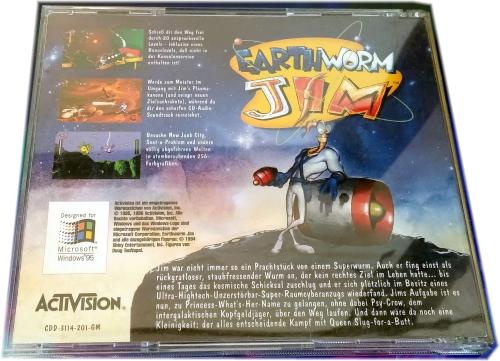 Earthworm Jim  PC Spiel CD-ROM