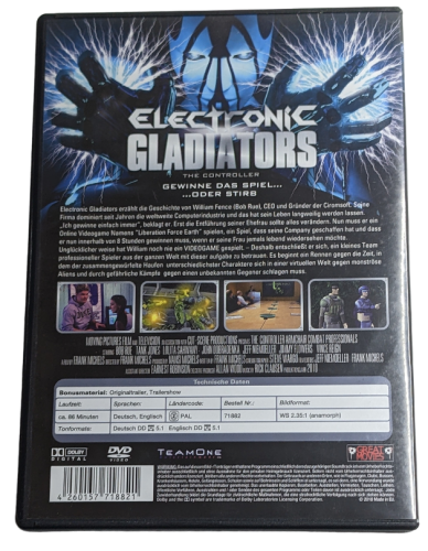 Elecktronic Gladiators ✔ The Controller ✔ Movie DVD
