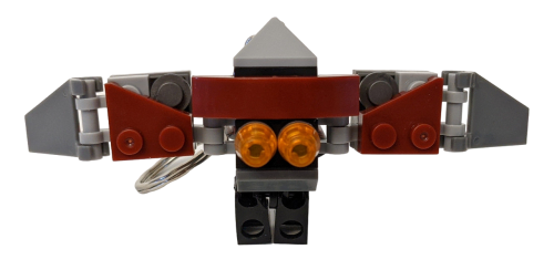 Falcon Metall Schlüsselanhänger LOZ Bausteine Set DIY Geschenk