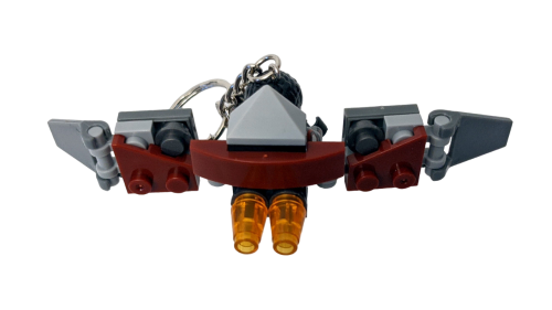Falcon Metall Schlüsselanhänger LOZ Bausteine Set DIY Geschenk