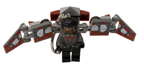 Falcon Metall Schlüsselanhänger LOZ Bausteine Set DIY Geschenk