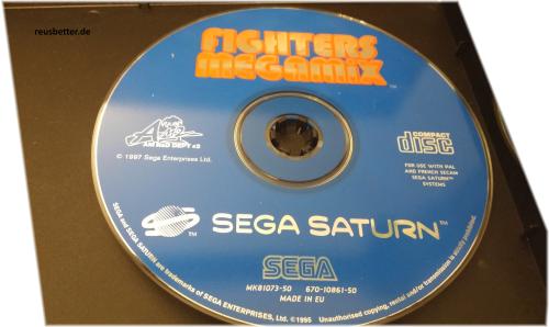 Fighters Megamix Sega Saturn | CiB OVP mit Anleitung RAR