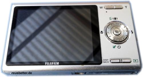 Fujifilm FinePix Z100fd Digitalkamera | 8 MP | 2,7 Zoll | Silber