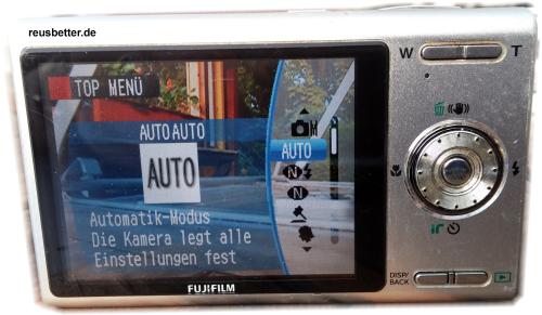 Fujifilm FinePix Z100fd Digitalkamera | 8 MP | 2,7 Zoll | Silber