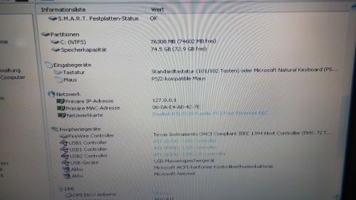 Fujitsu-Siemens Amilo A1650G Notebook AMD 3300+ 15,4 Zoll | 80 GB HDD