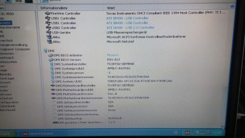 Fujitsu-Siemens Amilo A1650G Notebook AMD 3300+ 15,4 Zoll | 80 GB HDD