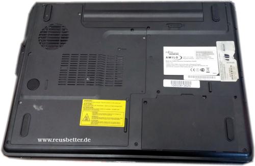 Fujitsu Amilo Pi 1536 Recycling Notebook - Intel Dual Core 1.8 GHz 2 GB RAM Defekt