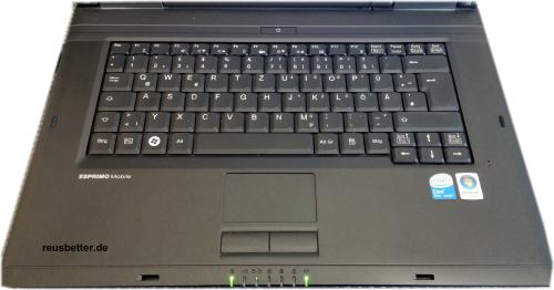 Fujitsu Esprimo Mobile V5535 Notebook | Intel DualCore 2x1.6 GHz | 15.4 Zoll