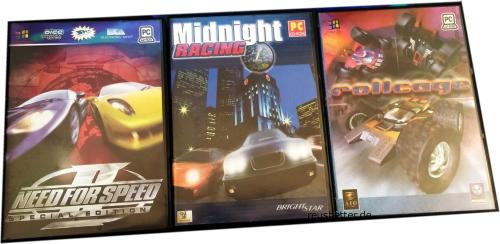 Full Speed PC Spiele Sammel Box 3 CD ROM Pack Need For Speed II