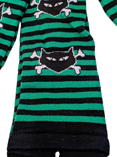 Beinstulpen Piraten Katze Rock Daddy