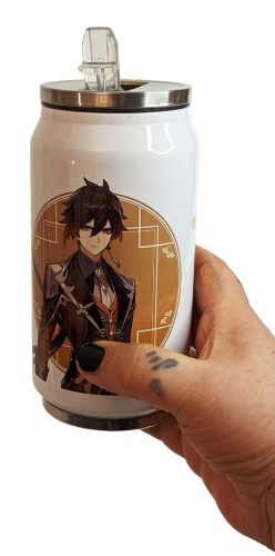 Genshin Impact Zhongli Kaffee ToGo Thermobecher Edelstahl Isolierbecher