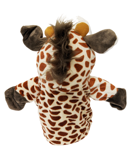 Handspielpuppe Giraffe Handpuppe mit Klappmaul