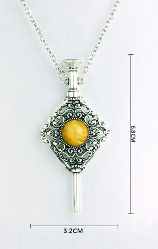 Phantastische Tierwesen und wo sie zu finden sind Gellert Grindelwald Motiv Blutpakt Stein Halskette