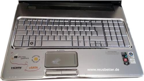 HP Pavilion dv7-1105eg Entertainment Notebook AMD DualCore 2,1 GHz Recycling