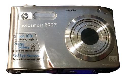 HP Photosmart R927 Digitalkamera | 8,3 MP | 3.0 Zoll | Silber