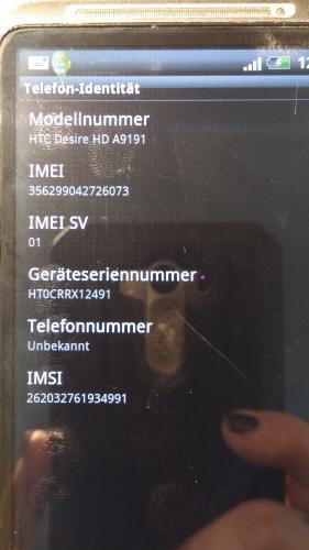 HTC Desire HD A9191 Smartphone 4.3 Zoll  8 MP Sim Frei