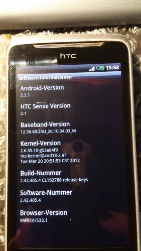 HTC Desire Z - A7272 Smartphone  Querz 5 MP 1.5 GB  3.7 Zoll  ohne Vertrag